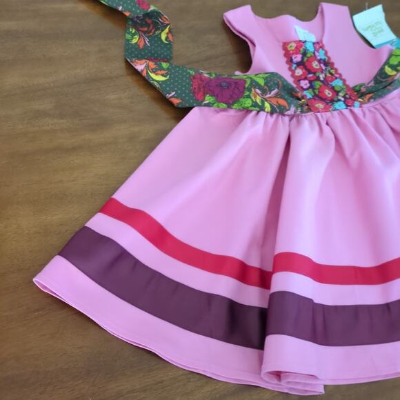 Matilda Jane CALYPSO Dress Paint By Numbers NWT size 6 - Picture 3 of 10